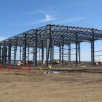 Framework of metal building