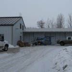 Insulated pre-engineered metal workshop